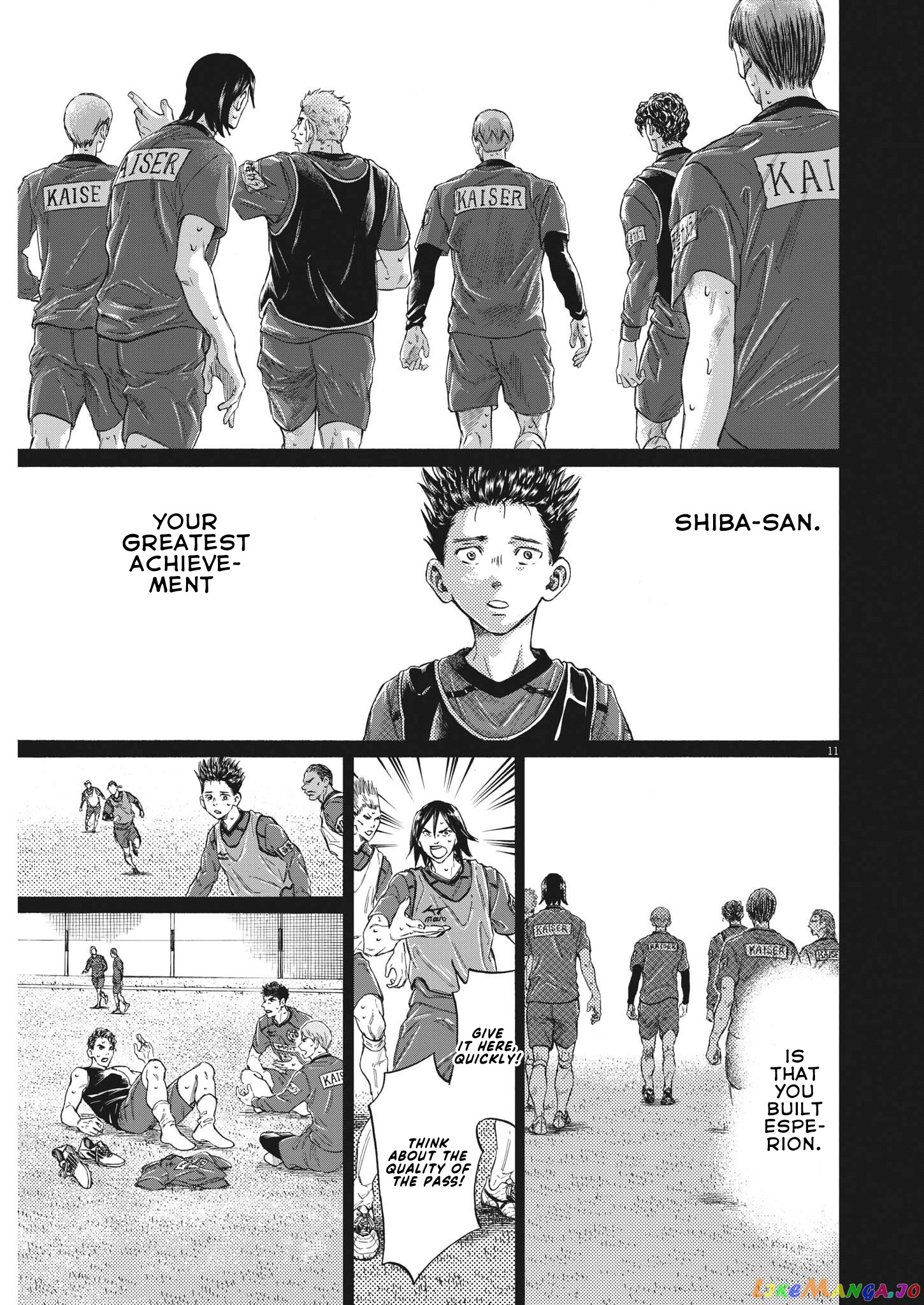 Ao Ashi, Chapter 304 image 12